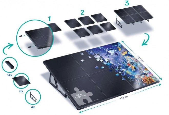 Ravensburger Puzzel Mijn Puzzel Vrienden: Staande Speelbord