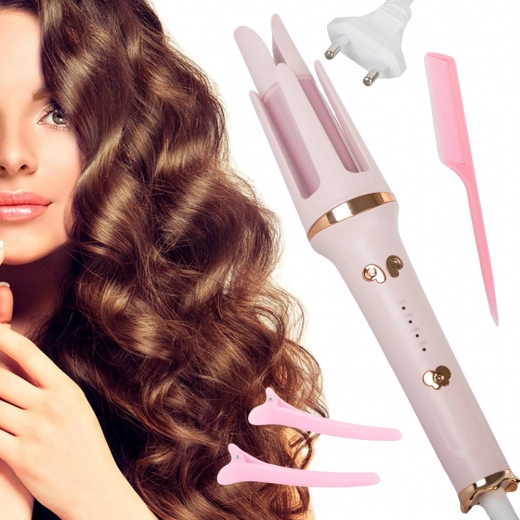 Automatic Hair Curler with Rotating Head