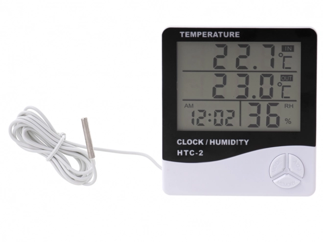 5-in-1 Thermometer Hygrometer Wetterstation