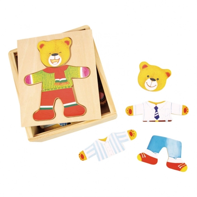 Aankleedpuzzel Mr. Beer van Bigjigs Toys