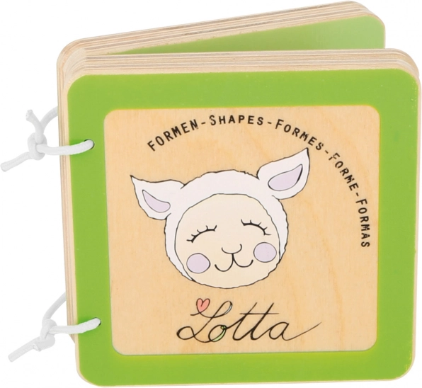 Houten boekje LOTTA – eerste vormen voor baby’s