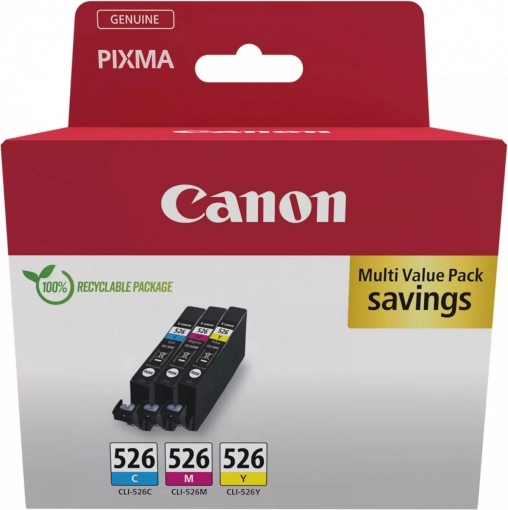 Multipack Canon CLI-526 cyaan/magenta/geel