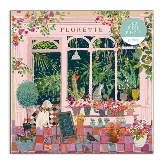 Puzzle Florette van Galison 500 stukjes