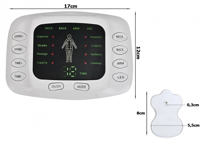 Électrostimulateur pour muscles et nerfs APPAREIL DE MASSAGE