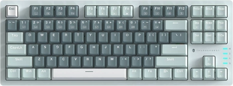 Clavier mécanique filaire THUNDEROBOT K87 avec interrupteurs rouges – vert