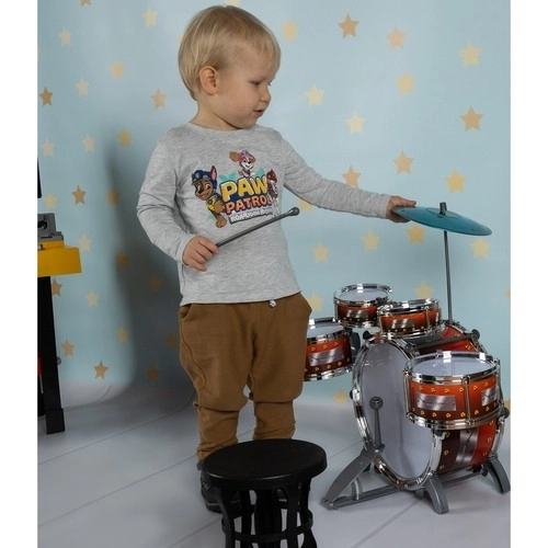 Kindertrommelset - XL kindertrommels met stoeltje