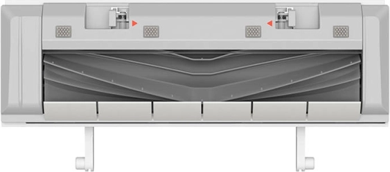Bürstenschutz für Staubsauger Dreame D10s/D10 Plus gen2 grau