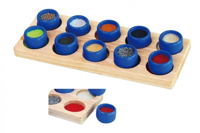 Houten tastplaat