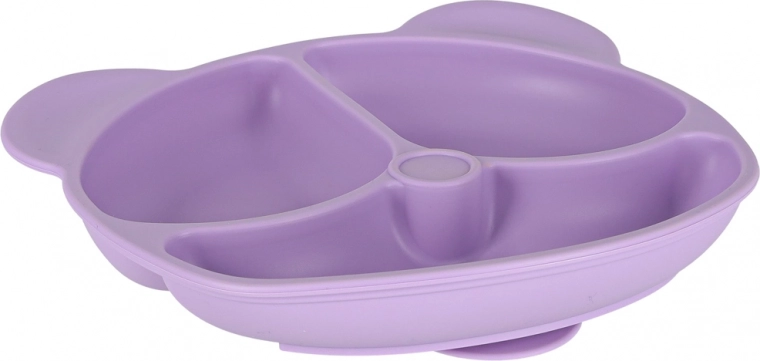 Stable plate and bowl with suction base