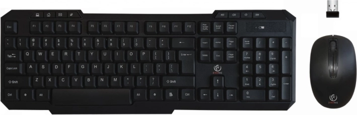 Kabelloses Multimedia-Set Vortex Tastatur und Maus