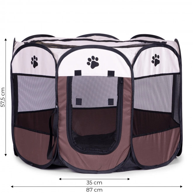 Grande cage en tissu, enclos, barrière, lit pour chiens et chats