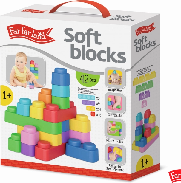 Building Set Soft 42 Blocks Far Far Land