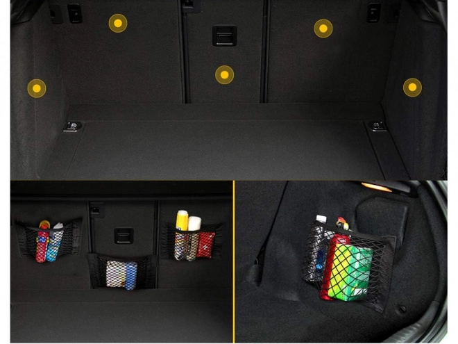 Netzorganizer 30x25 für den Kofferraum