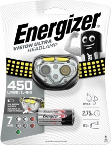 Energizer Vision Ultra headlamp 450 lm with up to 50 h runtime