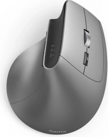 Ergonomische verticale muis met Bluetooth, 2,4 GHz en USB‑C, met RGB‑verlichting