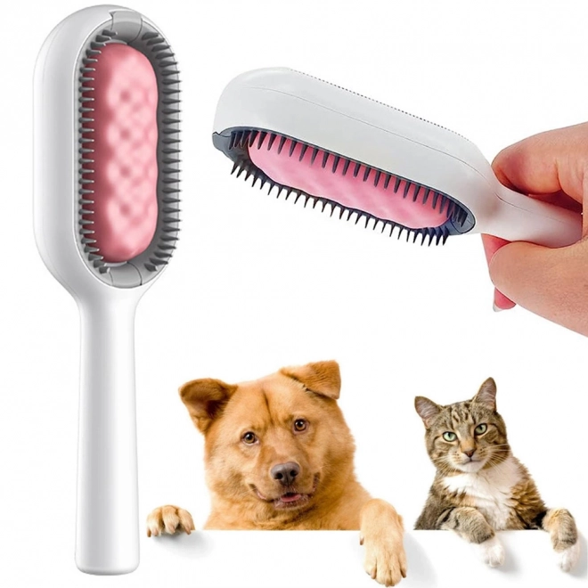Siliconen borstel 3-in-1 voor huisdieren