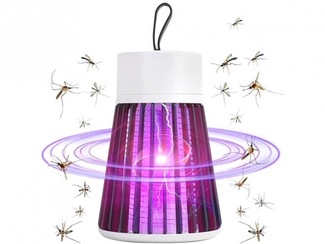 Lampe UV anti-insectes avec piège électrique