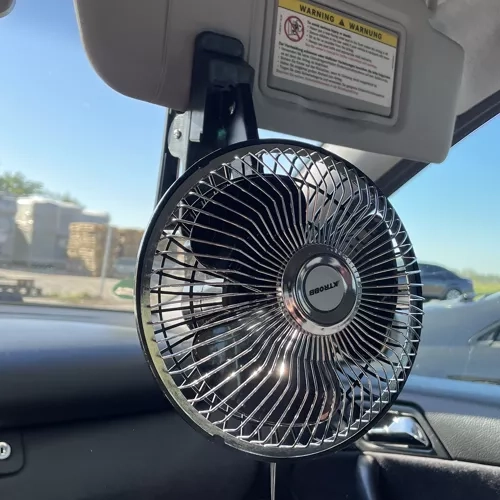 Drehender Autolüfter mit Clip Xtrobb