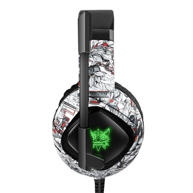 Gaming-Kopfhörer Onikuma K19 Camouflage Weiß