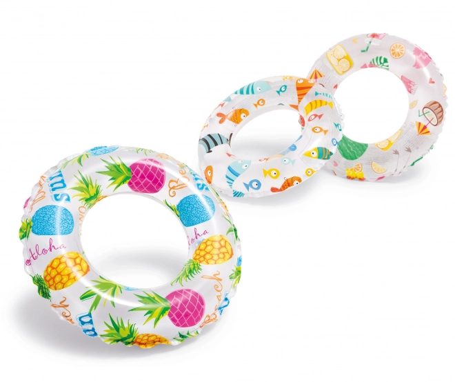 Cercle gonflable diam. 61cm assrt. 3 motifs 6-10 ans