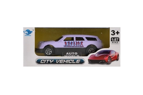 Auto metaal 7cm in doosje