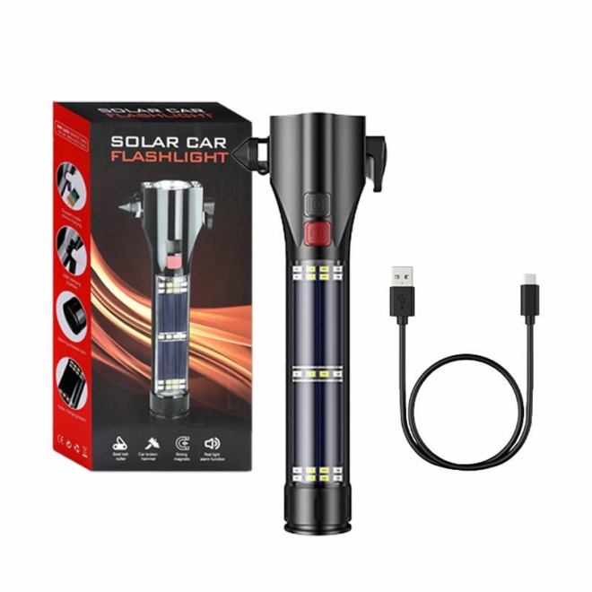 Solar zaklamp Superfire D30, 310 lm, 2000 mAh