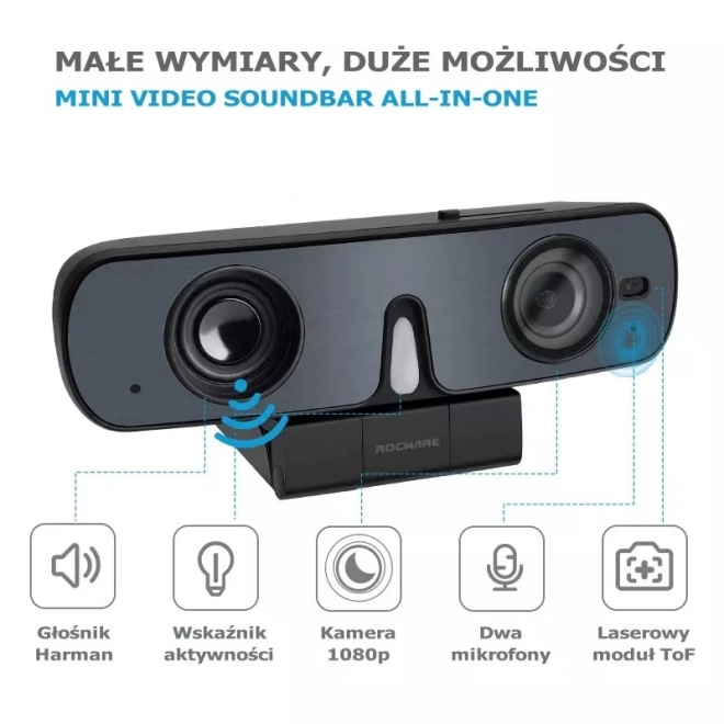 Camera voor videoconferenties All-in-One 1080p USB