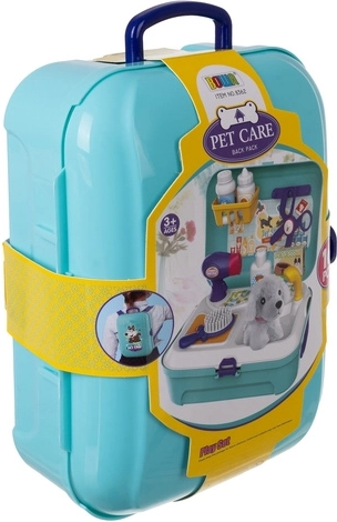 2-in-1-Rucksack: Aufbewahrung und Spielstation