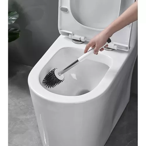 Ruhhy siliconen toiletborstel voor badkamer 23808