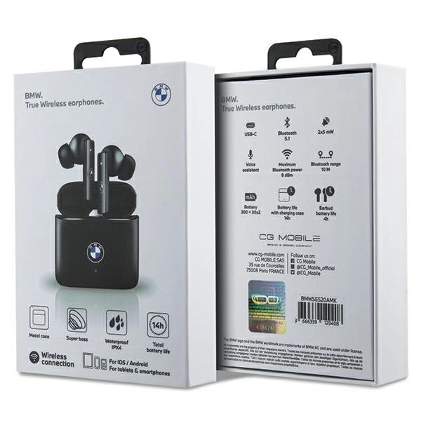 Écouteurs Bluetooth TWS BMWSES20AMK noir