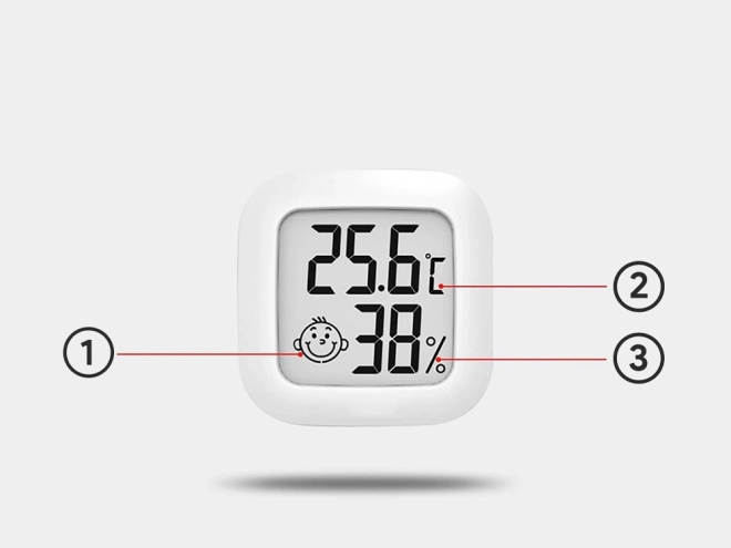 Digital Room Thermometer and Hygrometer