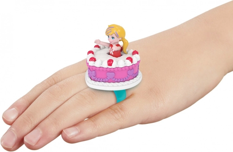 Ring mit Torte und Puppenbefestigung