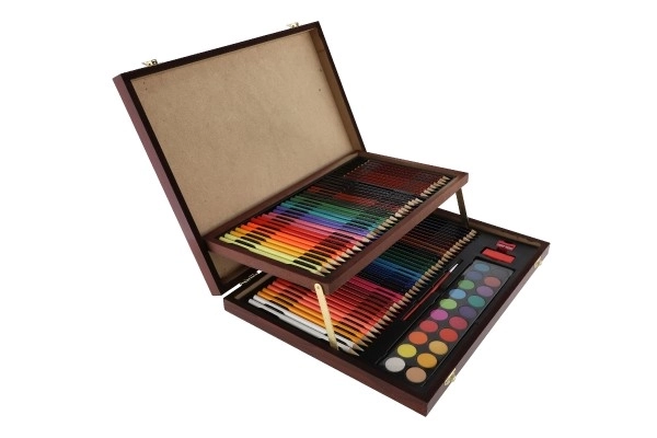 Creative Art Box Set with Wooden Case