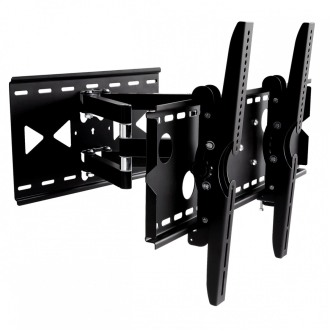 Wall mount for TV 32-100 inches, black metal, with a load capacity of 100 kg