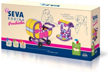 Seva Family – Stroll construction set (166 pieces)