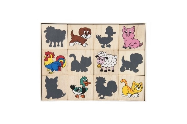 Pexeso Dieren en hun schaduwen