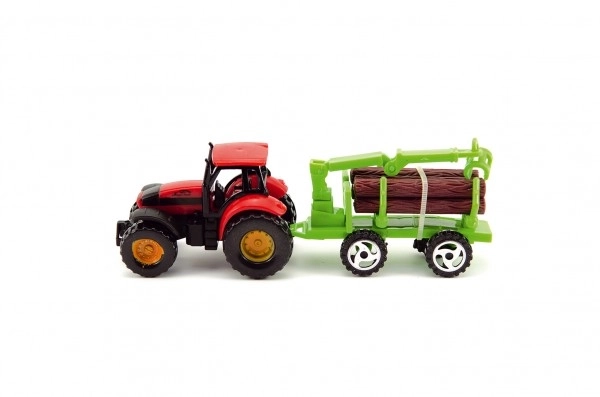 Tractor met aanhanger 16 cm