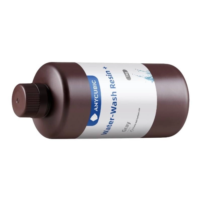 Water-Washable Grey Resin by AnyCubic