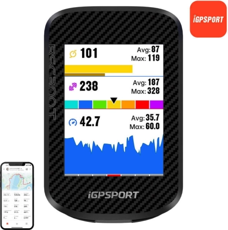 IGPSPORT BSC300T GPS-fietscomputer met kleurentouchscreen