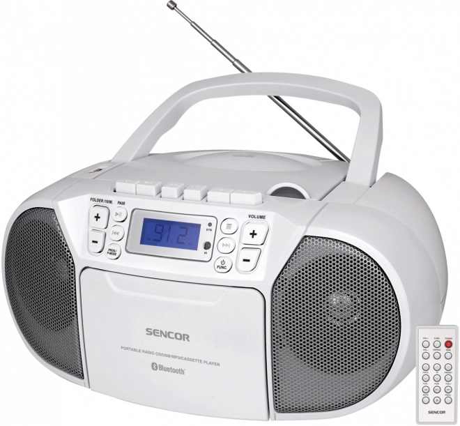 Radio-Kassettenrecorder mit CD, MP3, USB und Bluetooth