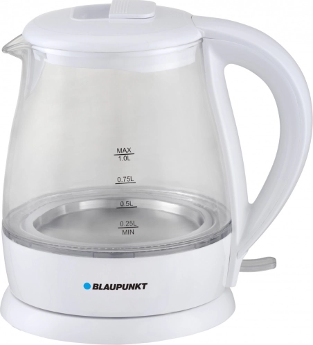 Glass electric kettle 1 L 1630 W with LED lighting