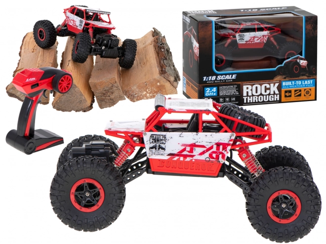 RC Auto Buggy 1:12 4x4 – Rood