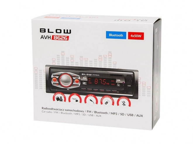 Car Radio BLOW with USB and Bluetooth