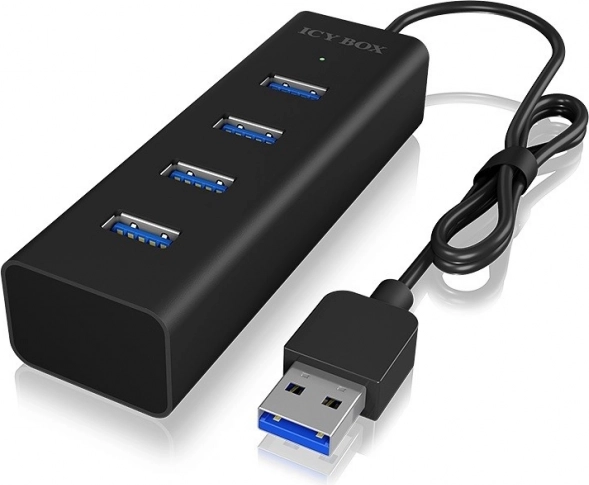 Icy Box hub USB 3.0 à quatre ports
