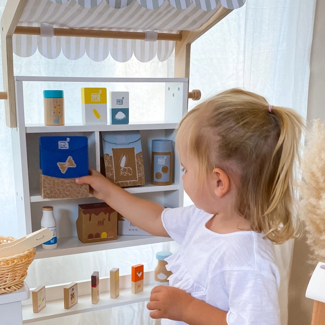 Houten koekjes voor kinderen