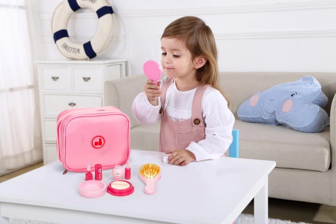Set speelgoed cosmetische accessoires met tas