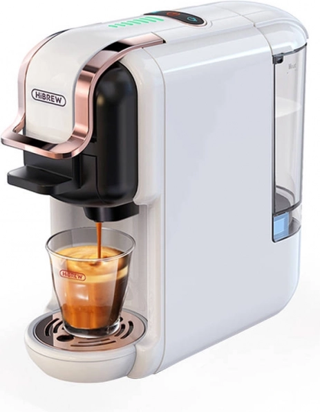HiBREW cafetière à capsules 5 en 1 blanche