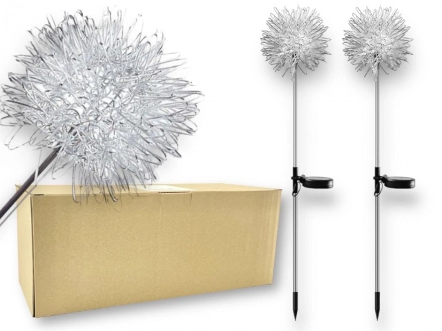 Solarlampe Pusteblume XXL Drahtoptik