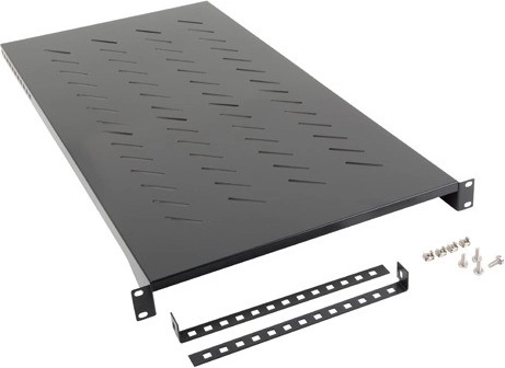 1U shelf rail for 19" LANBERG rack cabinets, depth 1200 mm, 90 cm