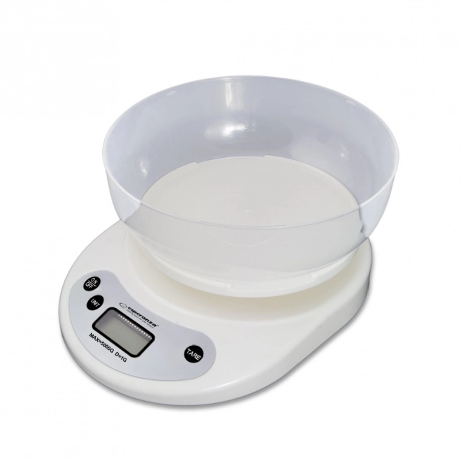 Kitchen Scale with Bowl Coconut